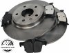 Tylne klocki + tarcze hamulcowe 320mm Chrysler Pacifica FWD 2017-